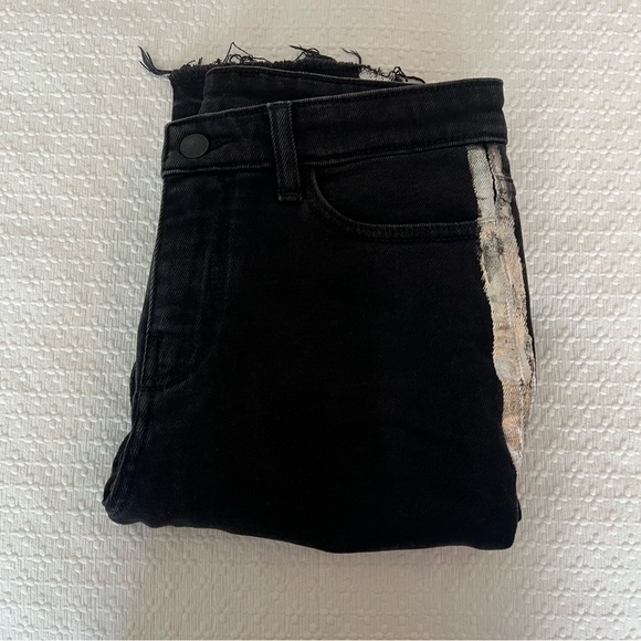 Zadig & Voltaire Deana straight mid-rise stretch-denim jeans- Size 25; Like New - Picture 8 of 12